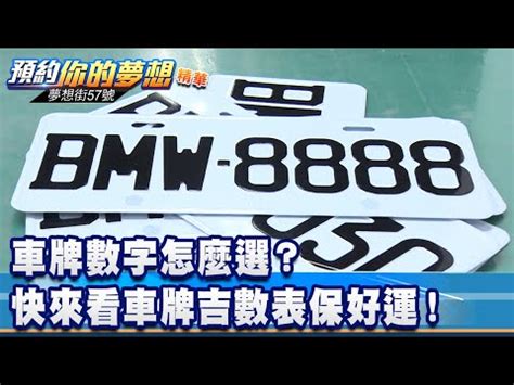 車牌吉凶2020|車牌號碼吉凶查詢，汽車車牌號碼測吉凶